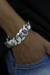 Pulseira grumet 22mm 21cm - Prata 925 na internet