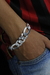 Pulseira 3x1 17mm 21cm - Prata 925