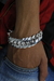 Pulseira duplo grumet 22mm - Prata 925 - comprar online