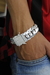 Pulseira duplo grumet 22mm - Prata 925 - Pai das Pratas