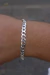 Pulseira de Prata Masculina - grumet 7mm - Prata 925 na internet