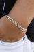 Pulseira de Prata Masculina - grumet 7mm - Prata 925