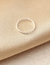 piercing de nariz argolinha detalhada - Prata 925