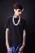 Corrente de Prata Masculina - Grumet 30mm 70cm - Prata 925 - comprar online