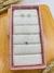 Conjunto ponto de amor verde-água - Prata 925 - comprar online