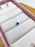 Conjunto ponto de amor azul caneta - Prata 925 na internet
