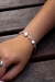 Pulseira coração - Prata 925