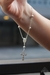 pulseira em terço de prata