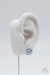 Par de Brinco 12mm Redondo - Prata 925