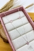 Conjunto ponto de amor rosa - prata 925