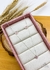 Conjunto ponto de amor rosa - prata 925 - comprar online