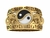 Anel Yin Yang Ouro 18K - Joia Exclusiva 30 dias para produção