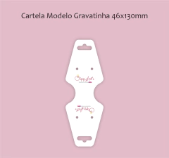 Cartela Modelo Gravatinha