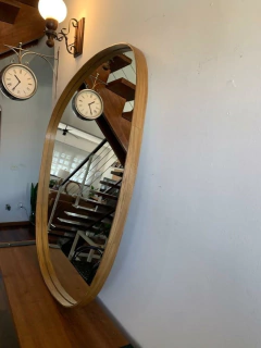 espelho, espelho organico, espelho estrutura madeira,  espelho decorativo