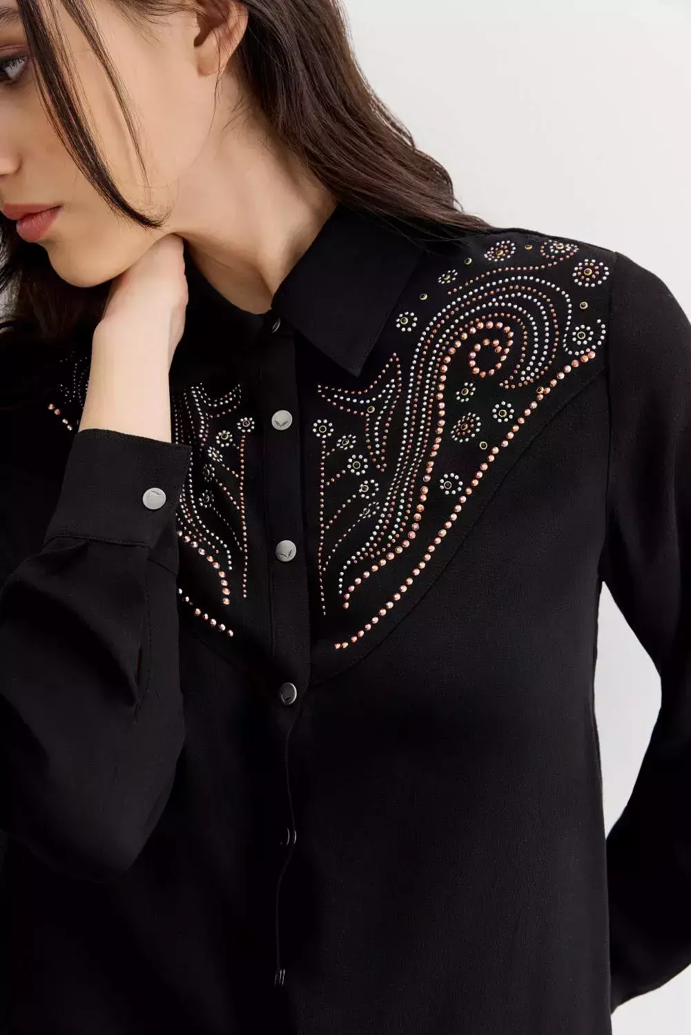 Camisa tex shine (rapsodia)