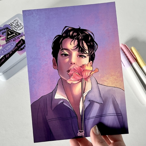 Print Taehyung Sunset