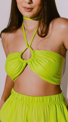 CROPPED JENNIFER VERDE LIMÃO