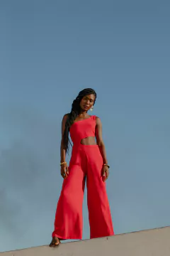 MACACÃO CAMILA VERMELHO - comprar online