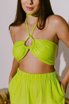 CROPPED JENNIFER VERDE ESCURO - comprar online