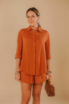 BLUSA LARISSA TERRACOTA - comprar online