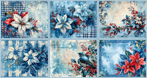 Painel com 6 Jogos Americanos - Sonhos de Neve - comprar online