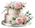 Kit com 10 decalques diversos - Coleção ROSAS CÁLIDAS na internet
