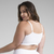Top sem Bojo Microfibra Reforçado Plus Size