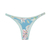 Calcinha Tanga Estampada Lateral Fina Em Microfibra - Tiê Lingerie