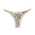Calcinha Tanga Estampada Lateral Fina Em Microfibra - comprar online