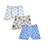 Kit Cueca Infantil Cotton 3 Peças