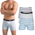 Kit 03 Cuecas Boxer em Cotton (Estampas Variadas)