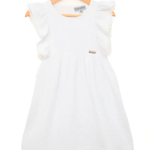 Vestido Giada cotton gipiur
