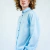 Camisa M/L lisa premium . Blanco - Negro - Rosa _ celeste