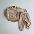 Conjunto plush Valencia Beige