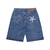 Corteiz C-Star Denim Shorts Faded Blue (Denim Crtz) - comprar online