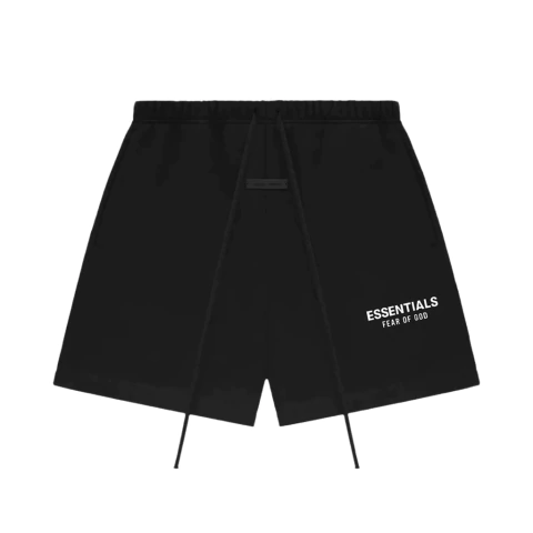 Fear of God Essentials Classic Sweatshort Jet Black - comprar online