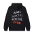 Anti Social Social Club 99 Retro IV Hoodie Black