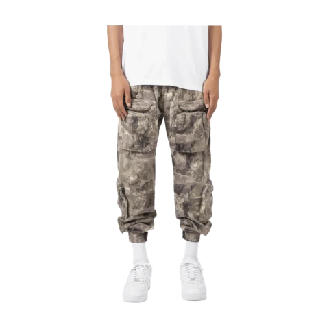 MNML Zipper Cargo Pants - Camo - comprar online