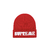 Supreme Stencil Beanie Red