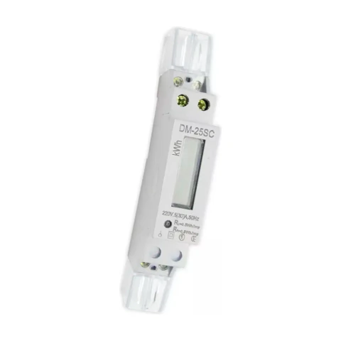 Medidor Monofasico 1 Modulo Din Con Display 5(30)a Tbcin DM-25SC