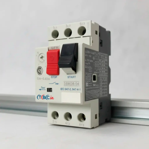 Guardamotor Trifásico 0,4-0,63A 0,12kW