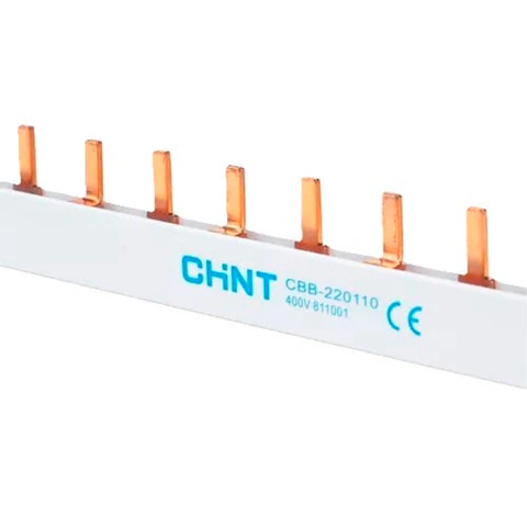 Peine Puente Chint 4 Polos 10mm² 63A 1 Metro