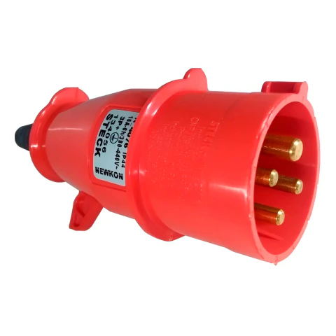 Ficha Industrial Macho 16a 3p+t Steck N4076