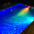 Kit Luces Para Pileta Rgb + Fuente + C Remoto X4unid Complaq - tienda online