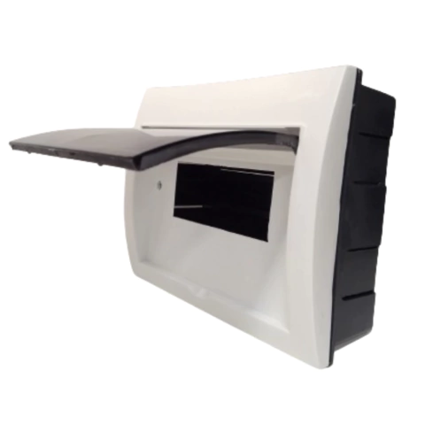 Caja Para Térmica 8 Módulos Embutir Puerta Fume Conextube - comprar online