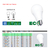 Lámpara Led Bulbo E27 5w A60 Tbcin Luz Día/luz Cálida en internet