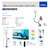 Aro Luz Led Selfie Celular Soporte Brazo Flexible Clip Tbcin - comprar online