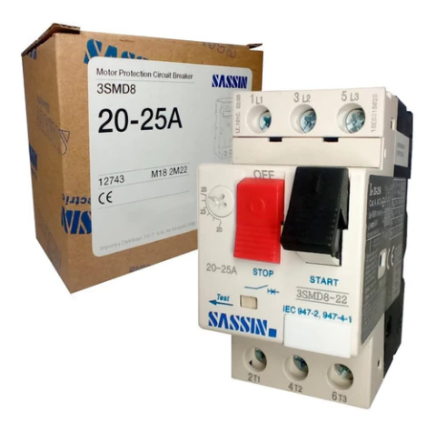 Guardamotor Trifasico 20-25a Sassin 3smd8