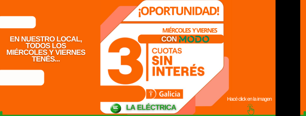 Banner de La Eléctrica - Materiales eléctricos e iluminación - Venta Online 