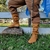 Bota Campeira Solado Pneu - Amarela - Bota Crioula | Botas, Alpargatas, Botinas e Mocassins em Couro Legítimo